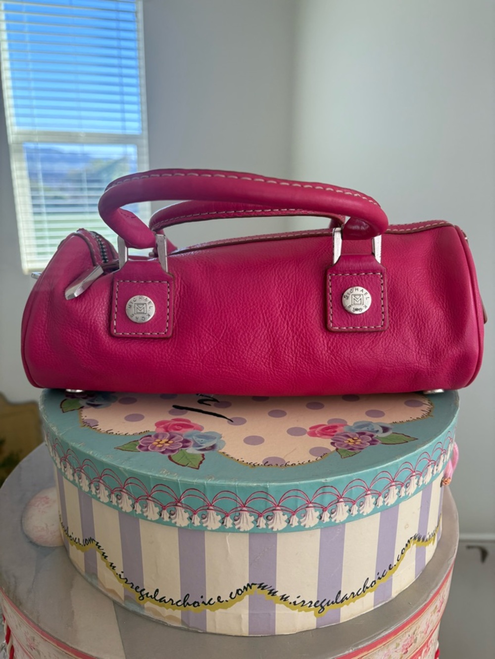 Michael Kors Hot Pink Mini Satchel